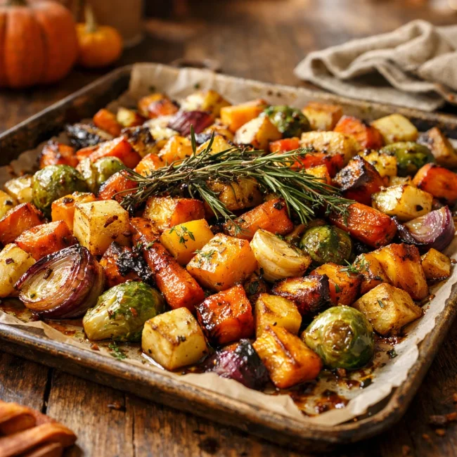 Autumn Harvest Roasted Vegetables