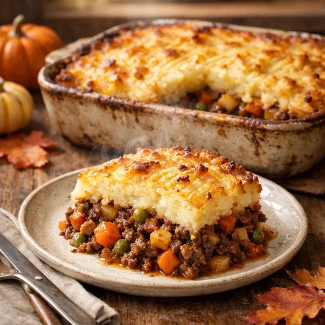 Autumn Harvest Shepherd’s Pie