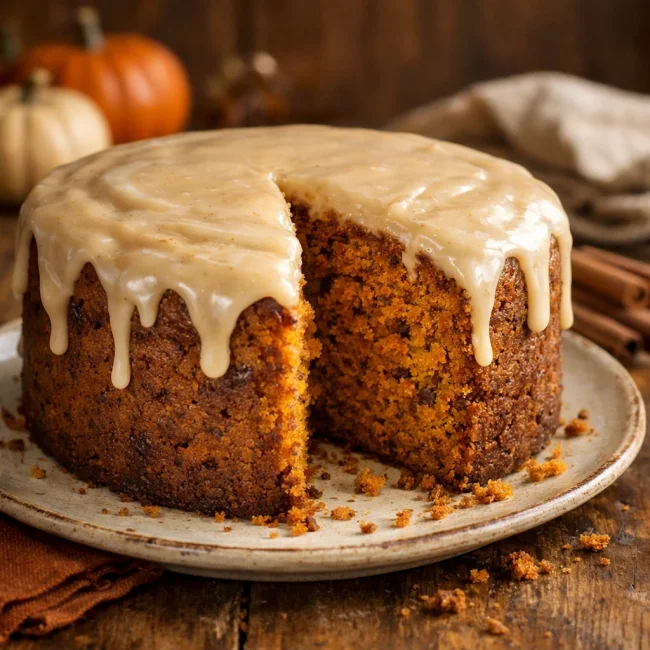 Autumn Harvest Spiced Pumpkin Cake
