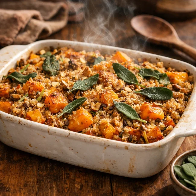 Autumn Harvest Squash Casserole