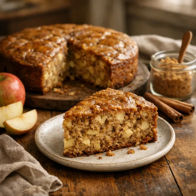 Autumn Spice Fresh Apple Cake