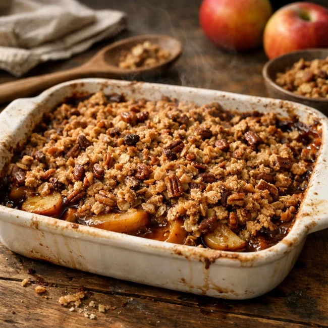 Autumnal Apple Crisp Delight