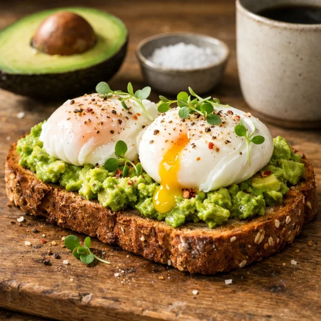 Avocado and Egg Toast
