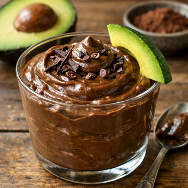Avocado Chocolate Pudding