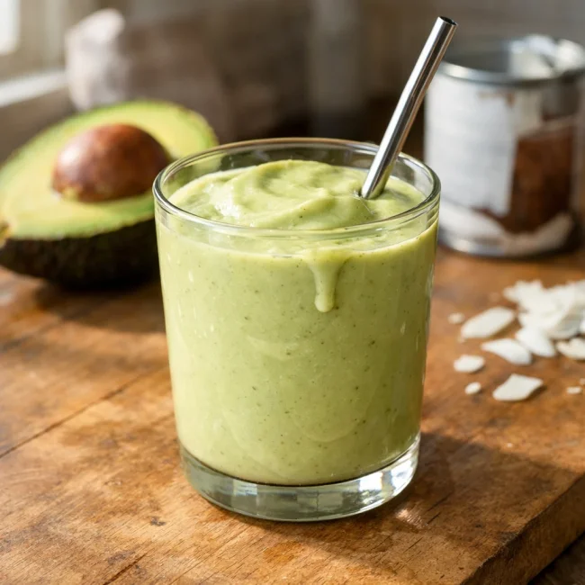 Avocado Coconut Smoothie