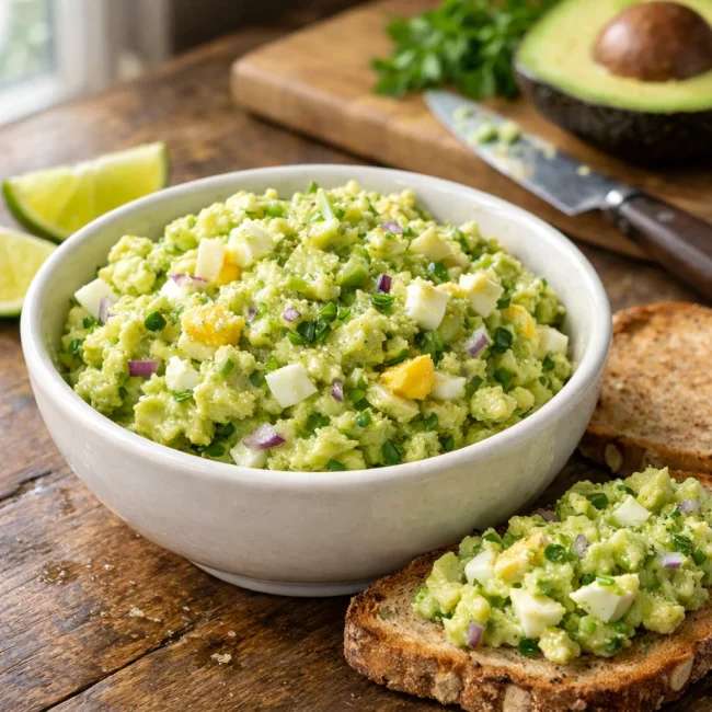 Avocado Egg Salad Delight