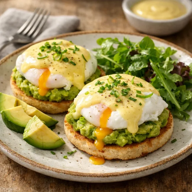Avocado Eggs Benedict