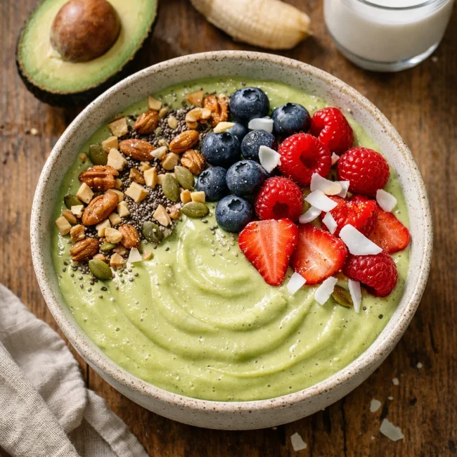 Avocado Smoothie Bowl