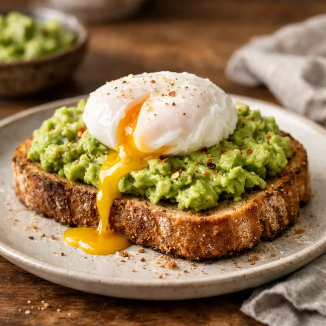 Avocado Toast with Poached Egg