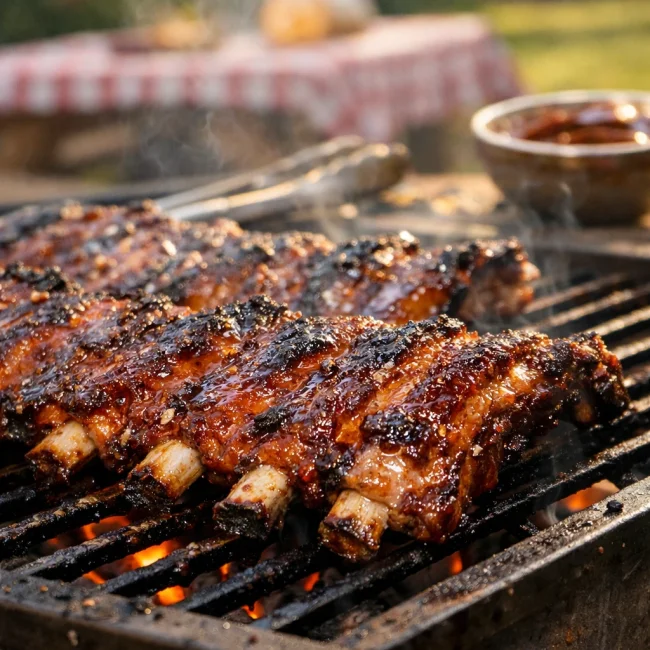 Backyard Barbeque Ribs