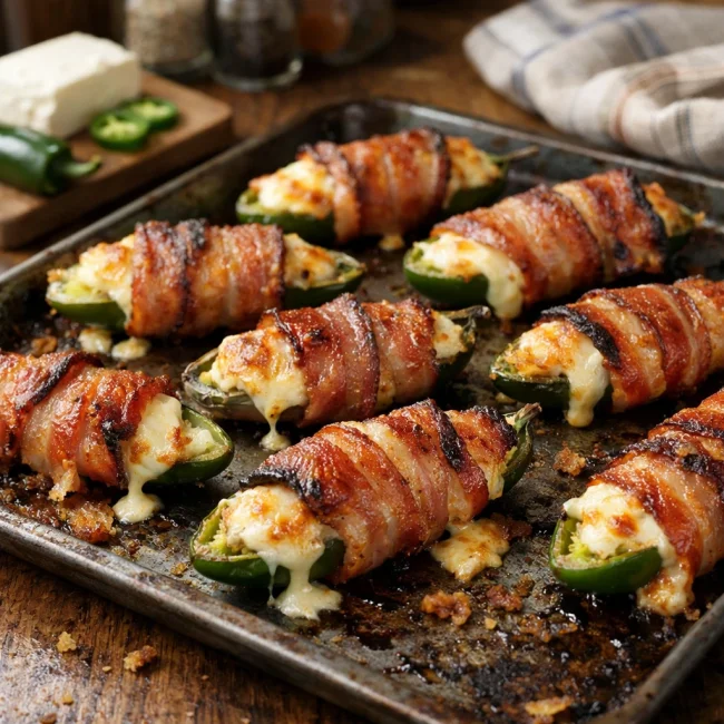 Bacon-Wrapped Pepper Delights