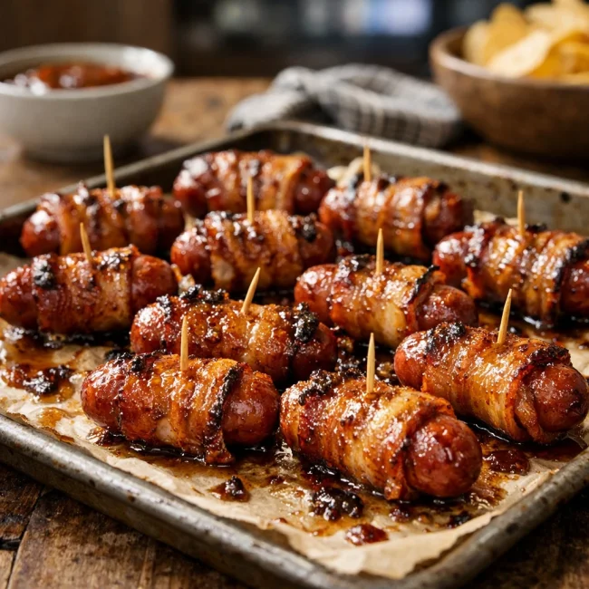 Bacon-Wrapped Smokies