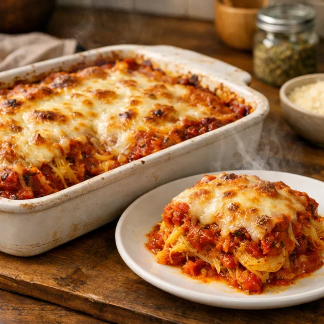 Baked Spaghetti Squash Delight
