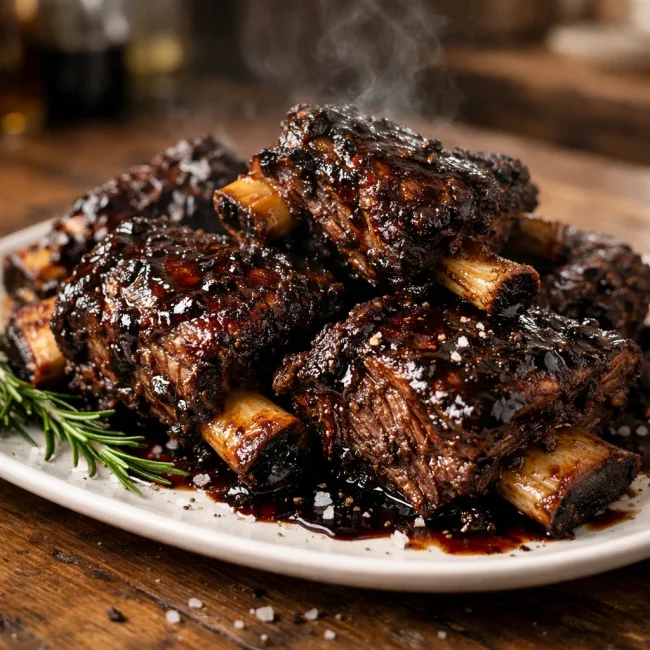 Balsamic Glazed Beef Short Ribs