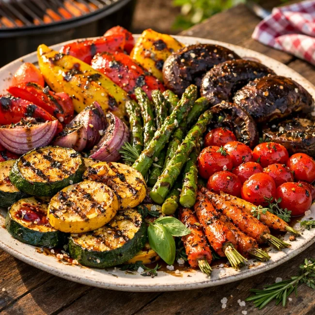 Balsamic Grilled Vegetable Platter
