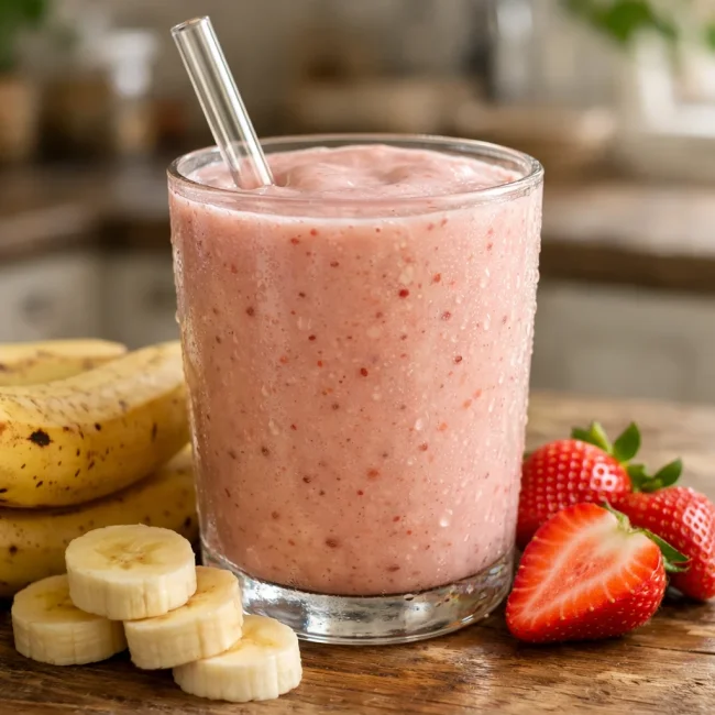 Banana and Strawberry Delight