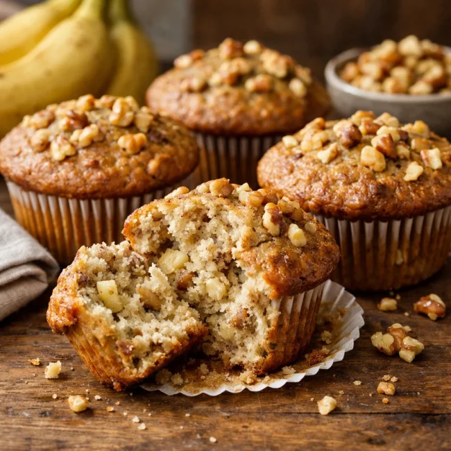 Banana Nut Muffins