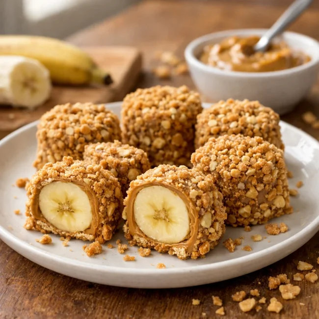 Banana Sushi Rolls