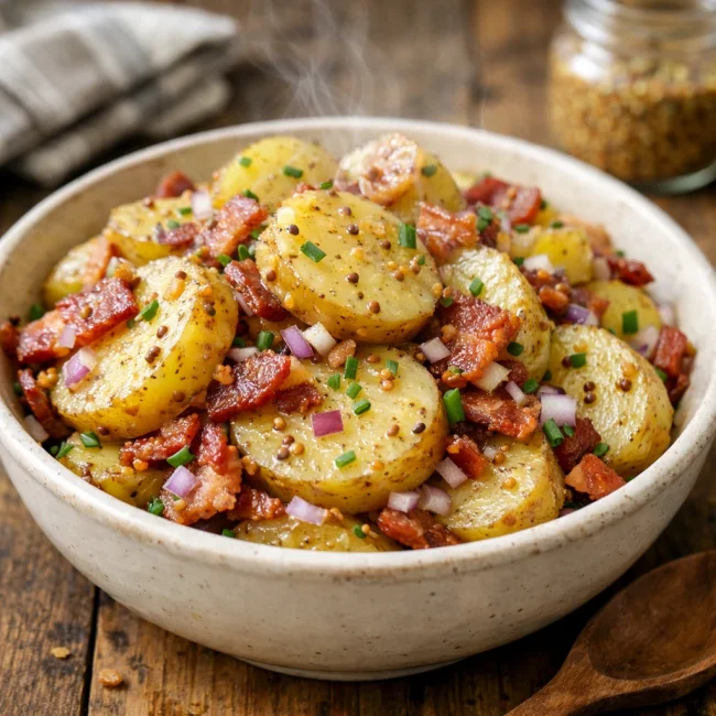 Bavarian Mustard Potato Salad