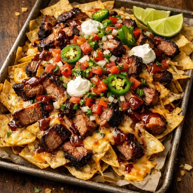 BBQ Brisket Nachos