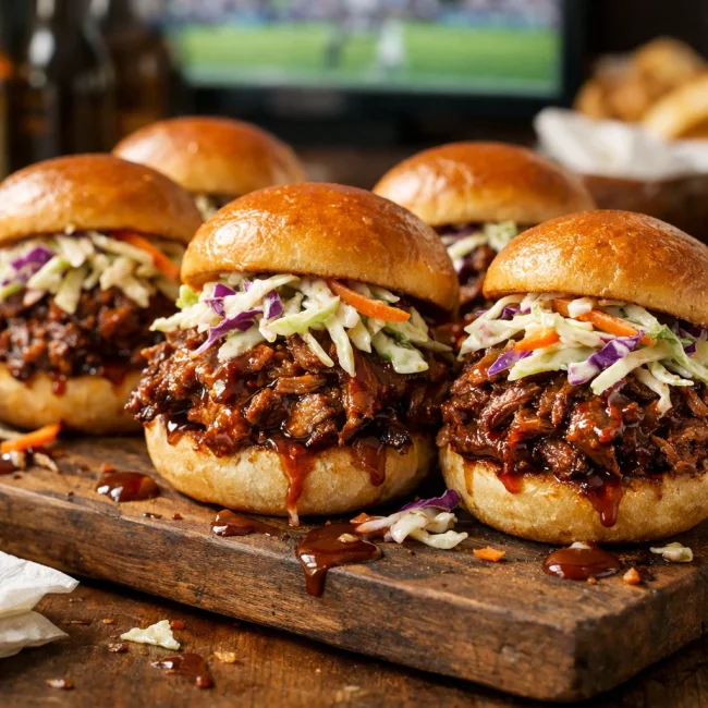 BBQ Pulled Pork Sliders