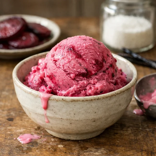Beetroot Ice Cream