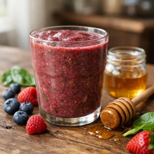 Berry and Spinach Smoothie