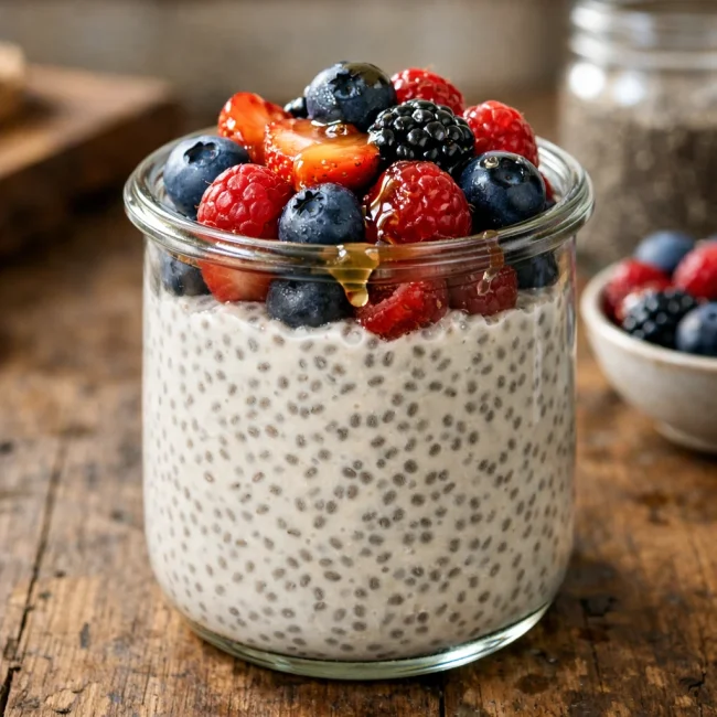 Berry Chia Pudding
