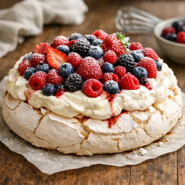 Berry Pavlova