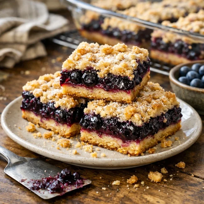 Blueberry Delight Bars
