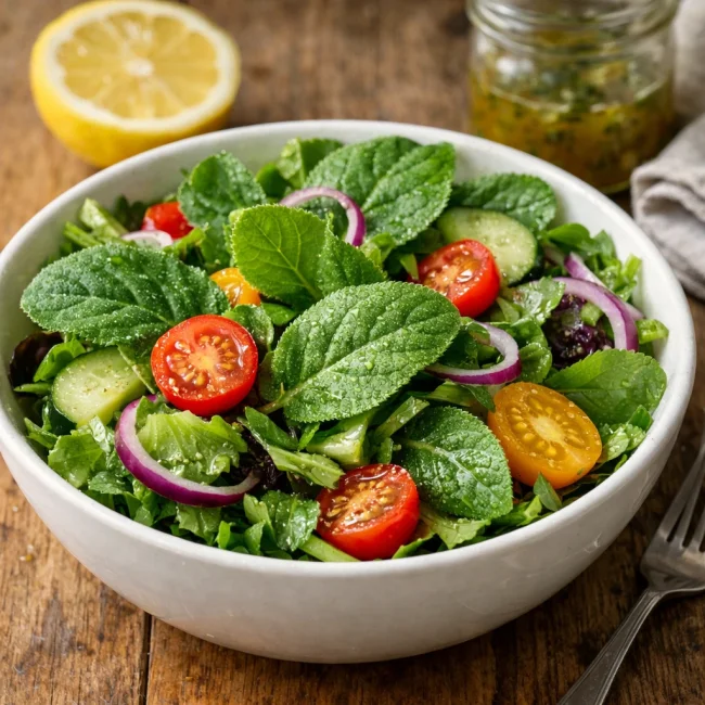 Borage Leaf Salad