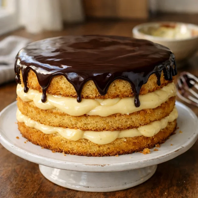 Boston Cream Torte