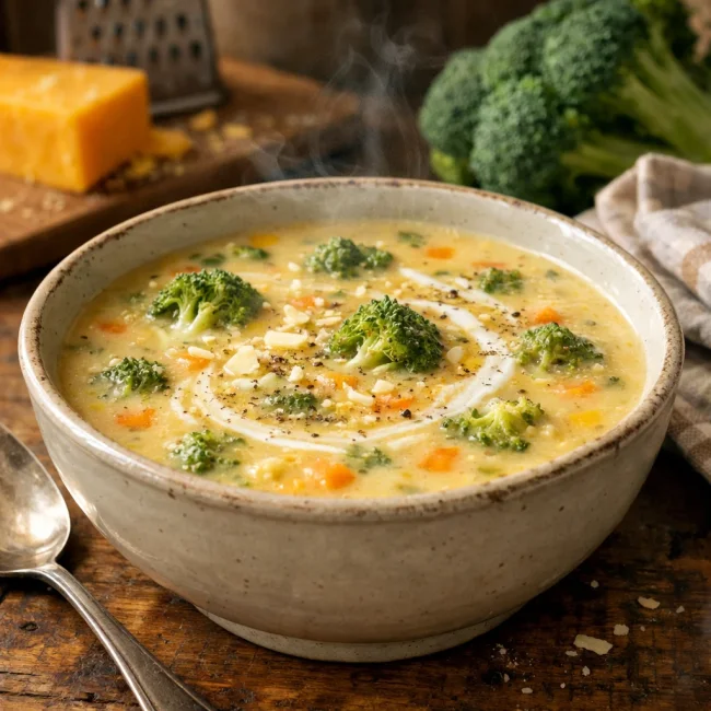 Broccoli and Cheddar Soup