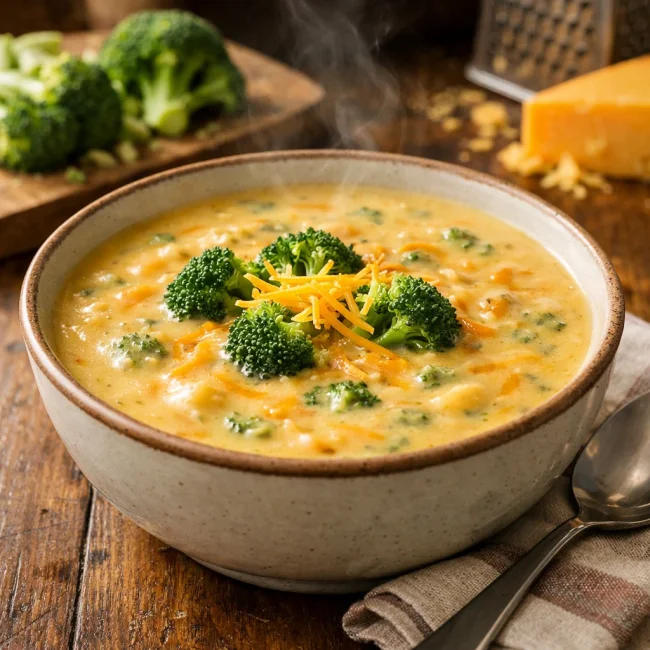 Broccoli Cheddar Soup