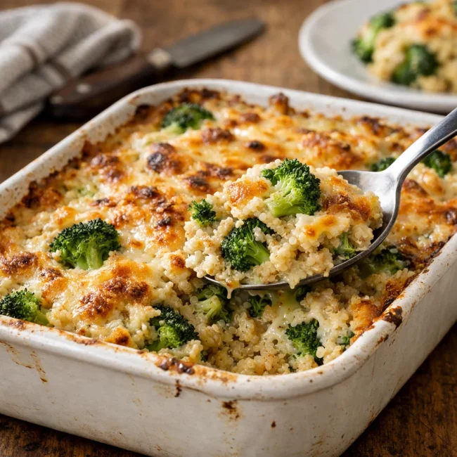 Broccoli Quinoa Casserole