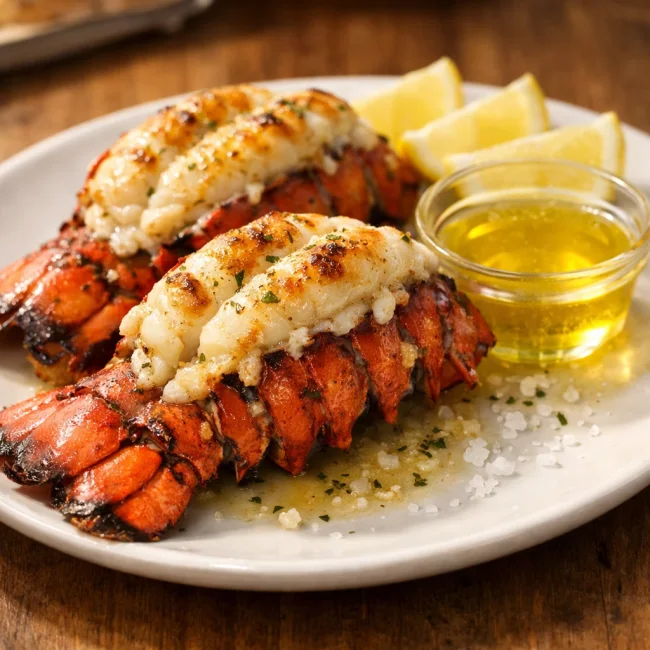 Broiled Lobster Tails
