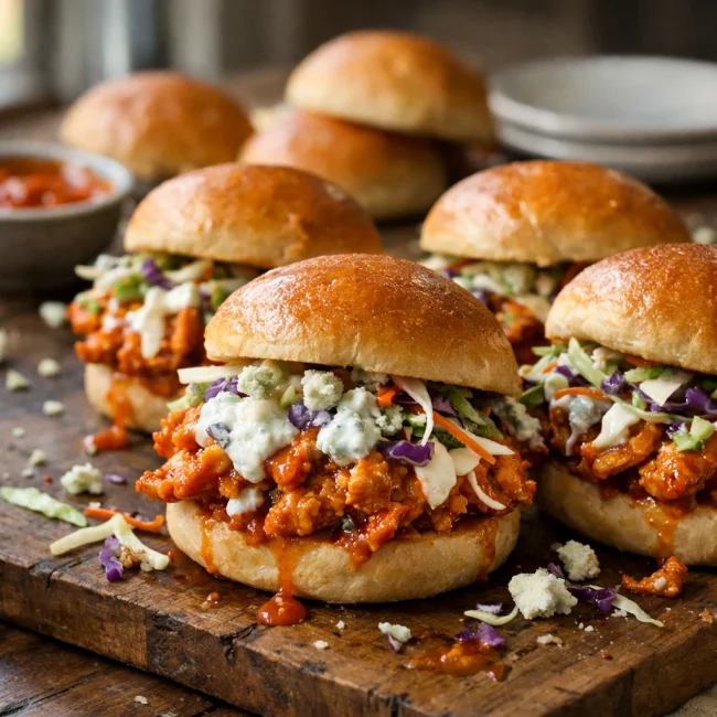 Buffalo Chicken Sliders