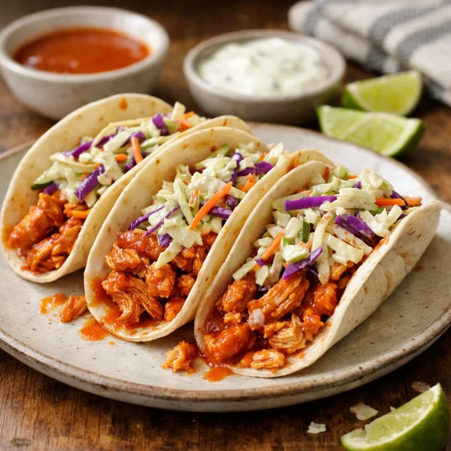 Buffalo Chicken Tacos