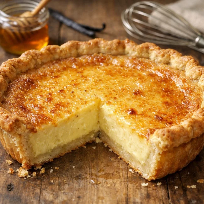 Buttermilk Honey Pie