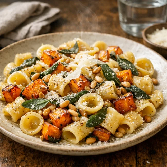 Butternut Squash and Sage Pasta