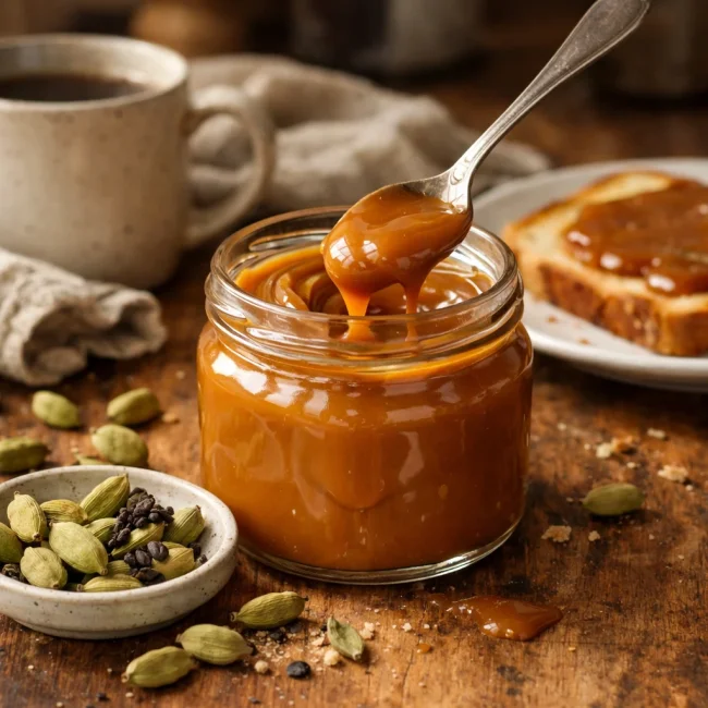 Cafe-Style Cardamom Dulce De Leche