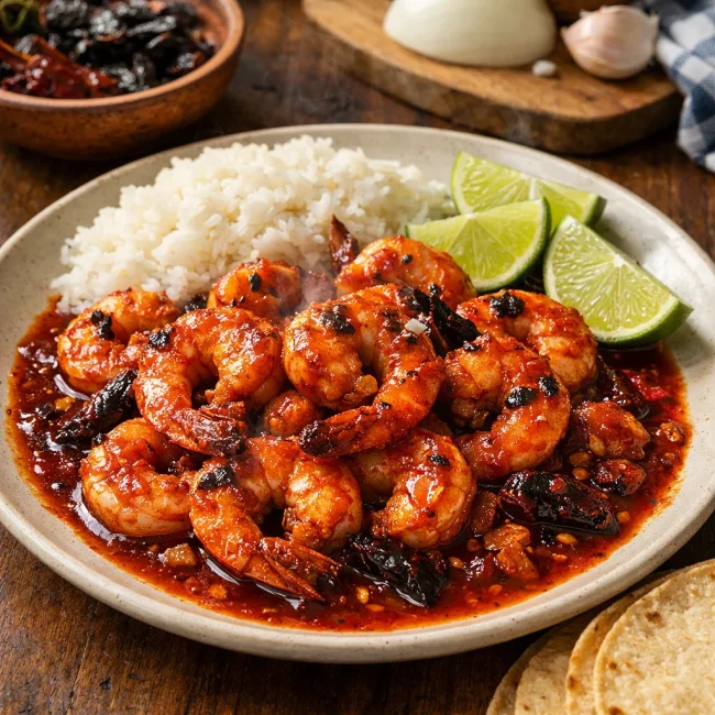 Camarones a la Diabla