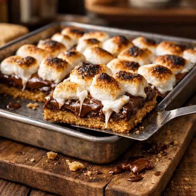 Campfire Delight S'mores Bars