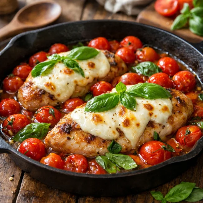Caprese Chicken Skillet