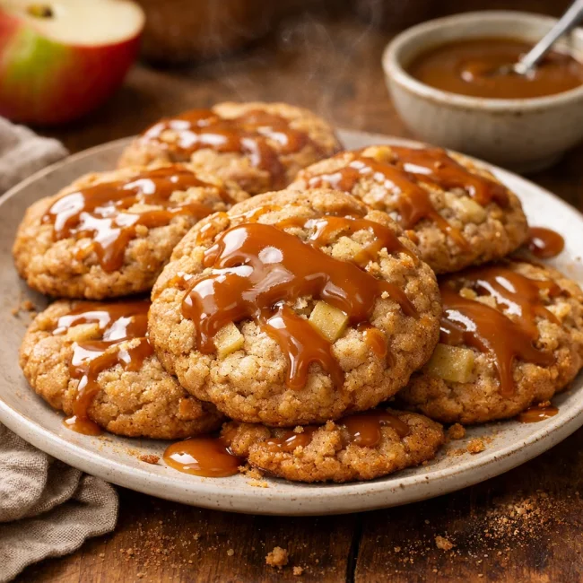 Caramel Apple Cookies