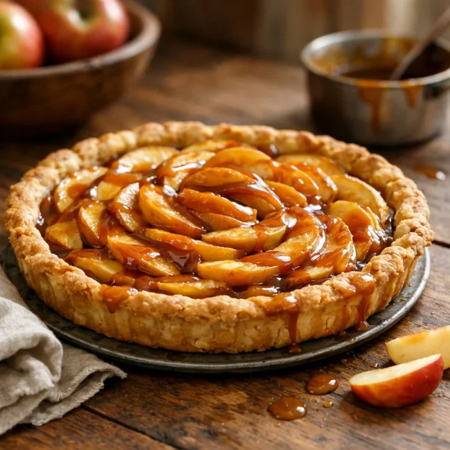 Caramel Apple Tart