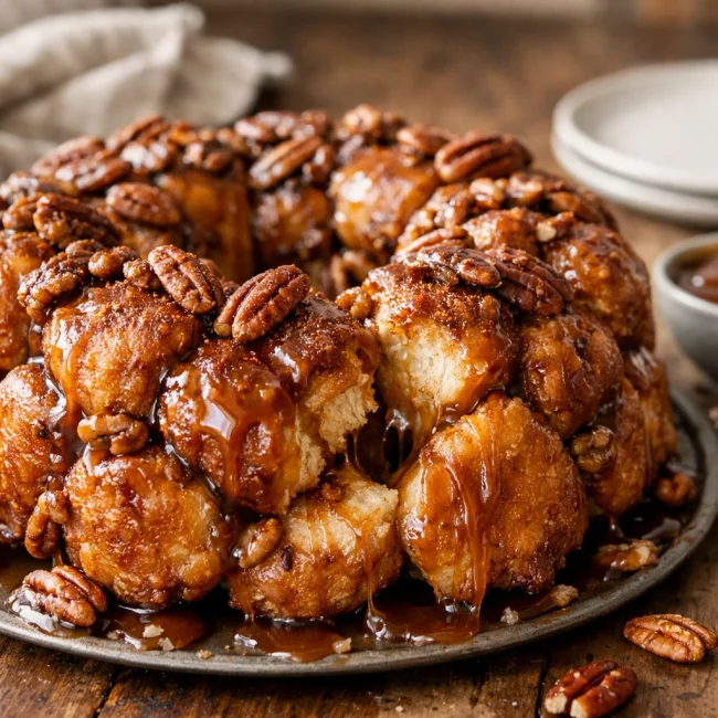 Caramel Pecan Monkey Bread