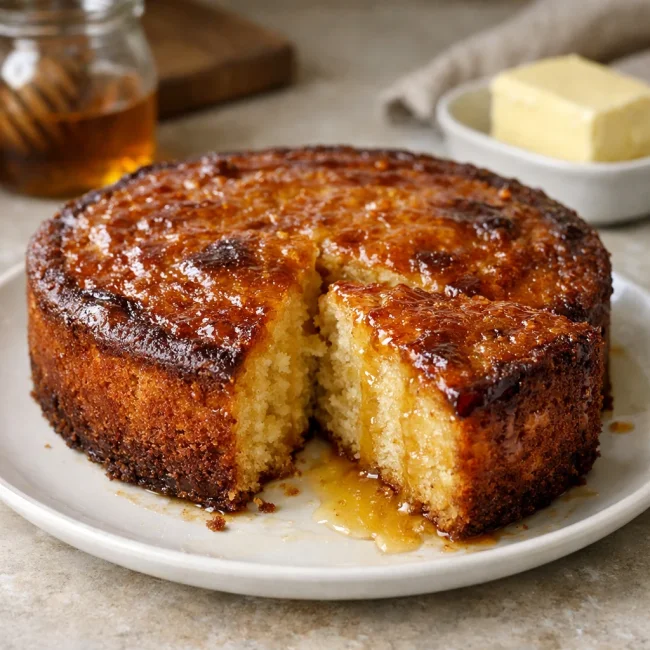 Caramelized Honey Butter Cake