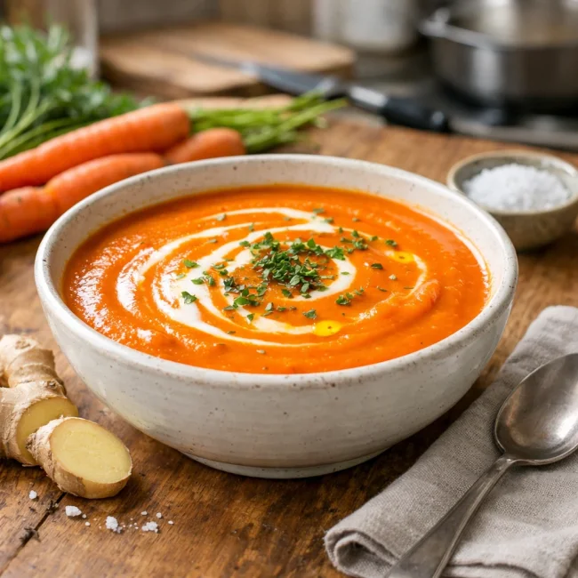 Carrot and Ginger Soup