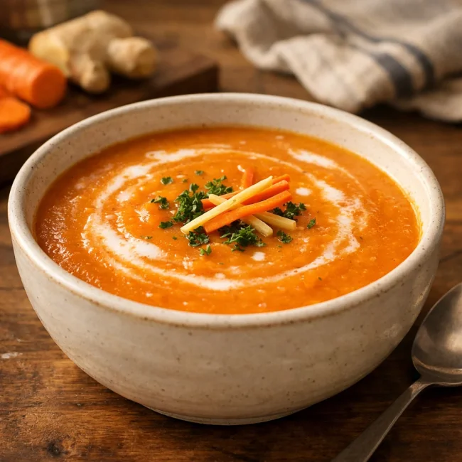 Carrot Ginger Soup